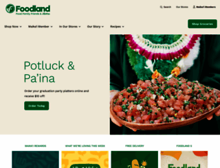 foodland.com screenshot
