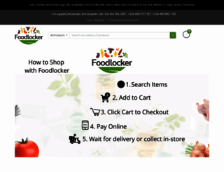 foodlocker.com.ng screenshot