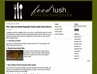 foodlushblog.com screenshot