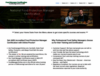 foodmanageronline.com screenshot