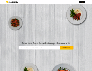 foodmandu.com screenshot