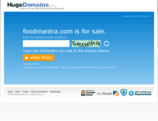 foodmantra.com screenshot