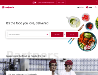 foodpanda.com.bn screenshot