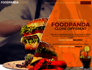 foodpandaclone.com screenshot
