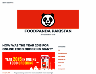 foodpandapk.wordpress.com screenshot