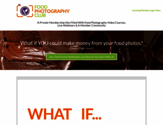 foodphotographyclub.com screenshot