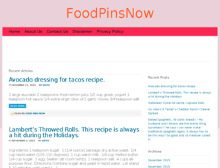 foodpinsnow.com screenshot
