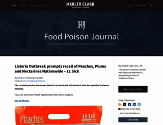 foodpoisonjournal.com screenshot