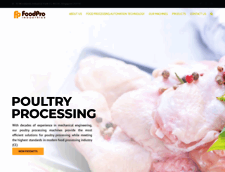 foodproindustries.com screenshot