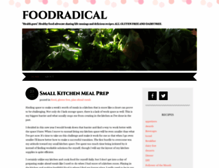foodradical.wordpress.com screenshot
