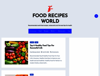 foodrecipesworld.com screenshot