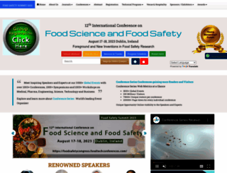 foodsafetycongress.foodtechconferences.com screenshot