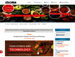 foodscience.alliedacademies.com screenshot