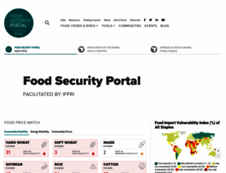 foodsecurityportal.org screenshot