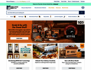 foodservicedirect.com screenshot