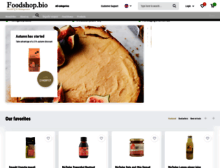 foodshop.bio screenshot