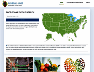 foodstampsoffices.com screenshot