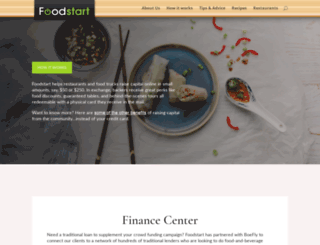 foodstart.com screenshot