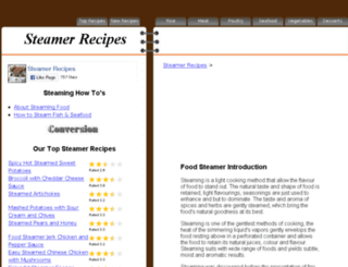 foodsteamer.org screenshot