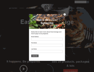 foodstorageclub.com screenshot