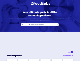 foodsubs.com screenshot