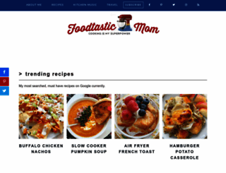 foodtasticmom.com screenshot