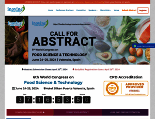 foodtechnology.inovineconferences.com screenshot
