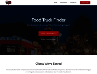 foodtruckfinderusa.com screenshot