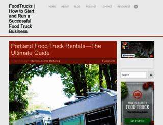 foodtruckr.com screenshot