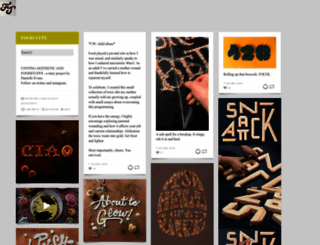 foodtypography.com screenshot