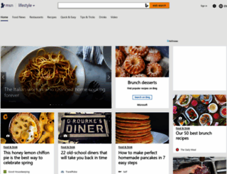 foodwebsearch.msn.com screenshot