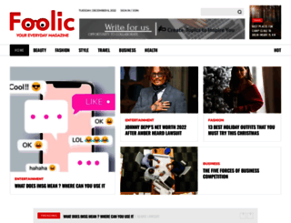 foolic.com screenshot
