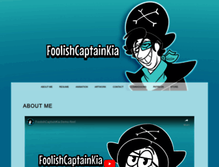 foolishcaptainkia.com screenshot