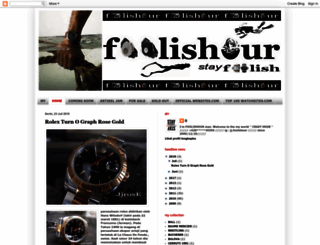 foolishour.blogspot.com screenshot
