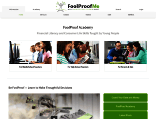 foolproofonline.info screenshot