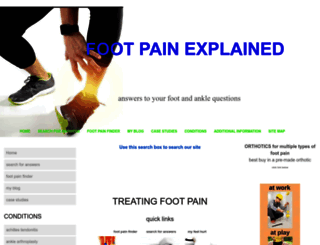 foot-pain-explained.com screenshot