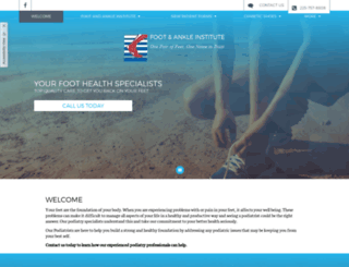 footandankleinstitute.org screenshot