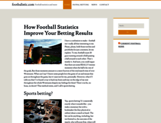 footbalistic.com screenshot