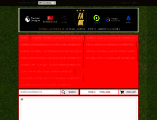 football-authentica.co.uk screenshot