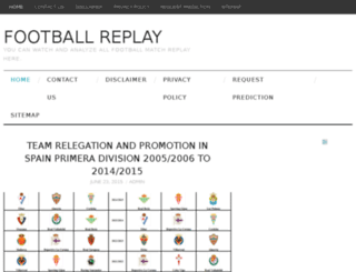 football-replay.com screenshot