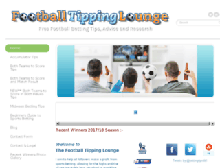 football-tipping-lounge.co.uk screenshot