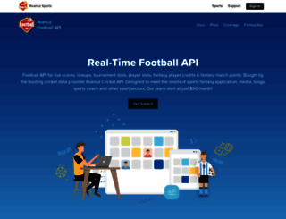 footballapi.com screenshot