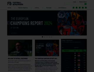 footballbenchmark.com screenshot