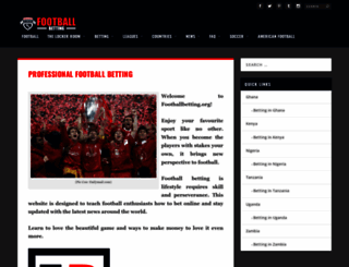 footballbetting.org screenshot