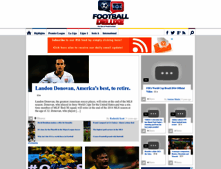 footballdeluxe.com screenshot