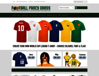 footballfancydress.co.uk screenshot