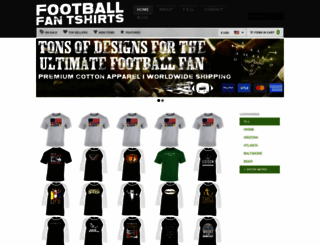 footballfantshirts.com screenshot