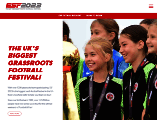 footballfestivals.co.uk screenshot
