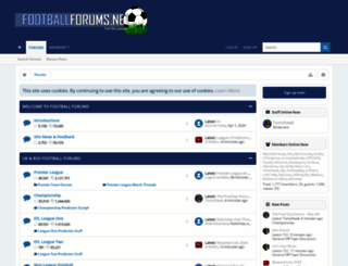 footballforums.net screenshot