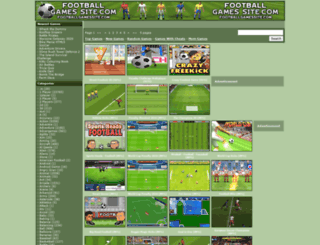 footballgamessite.com screenshot